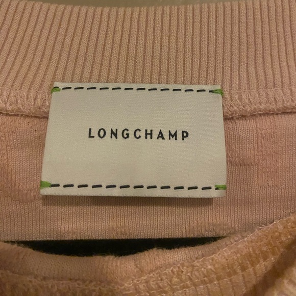 Longchamp Textured Logo Sweatshirt - Picture 6 of 10